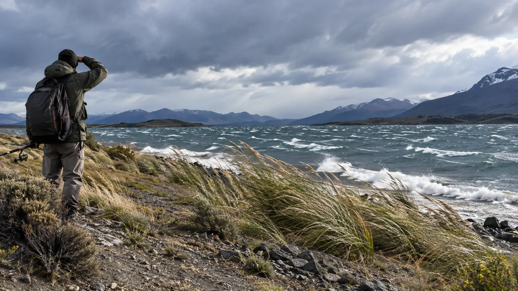 Cuándo cancelar una salida de pesca por viento