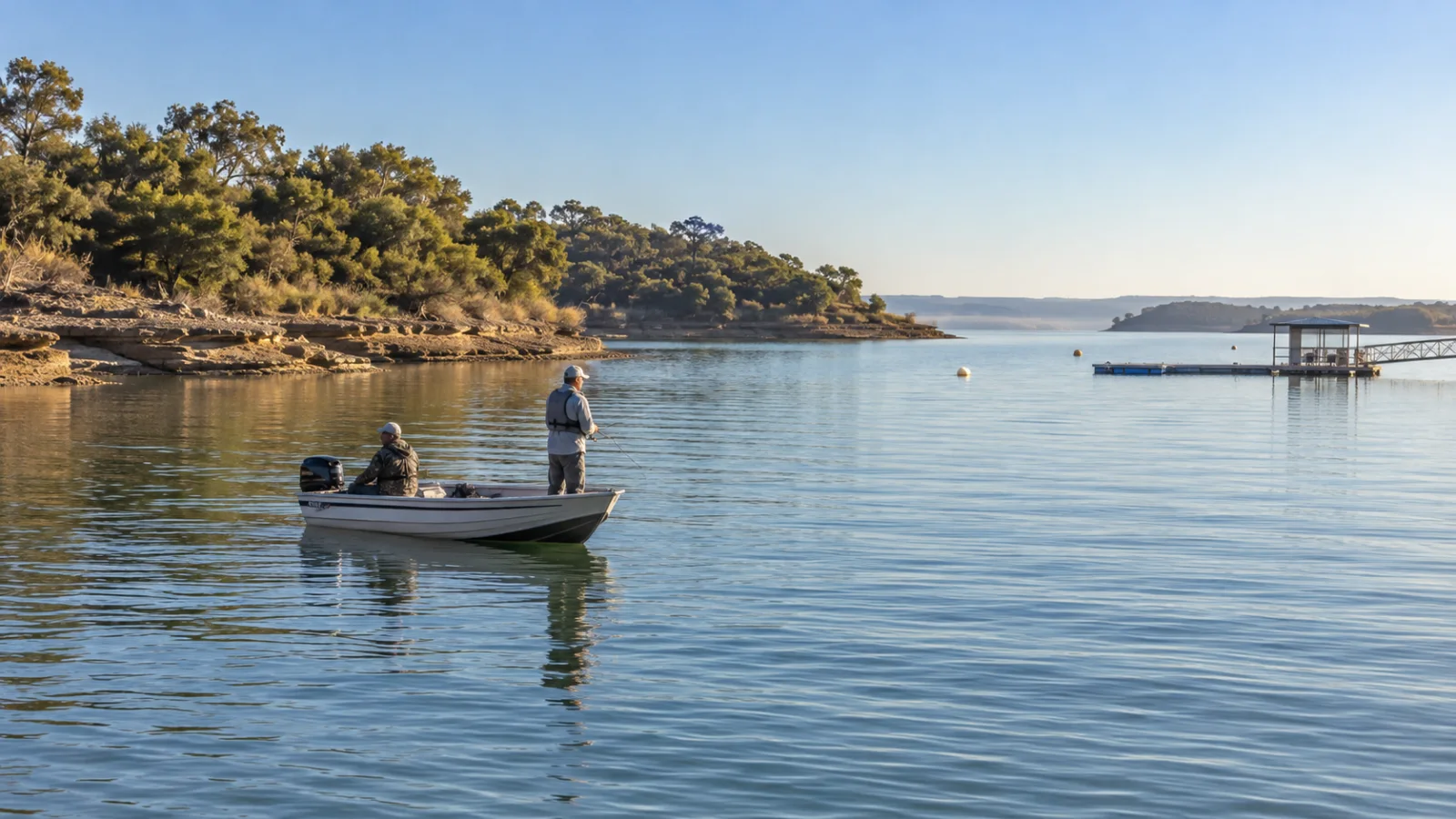 Pesca en Embalse de Río Hondo